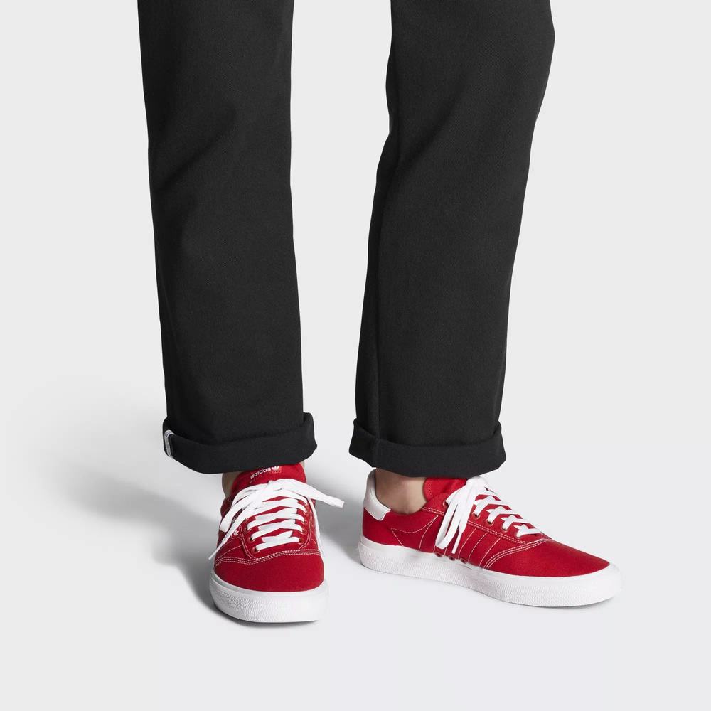 Adidas 3MC Tenis Rojos Para Hombre (MX-83024)